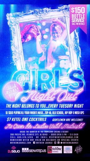 Lounge «Anthem Lounge», reviews and photos, 2801 Pacific Ave, Atlantic City, NJ 08401, USA