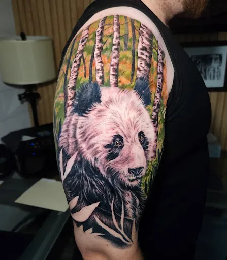 Explore jaguar tattoo ideas, creative tattoo ideas in Topeka, available at Olympus Ink Tattoo