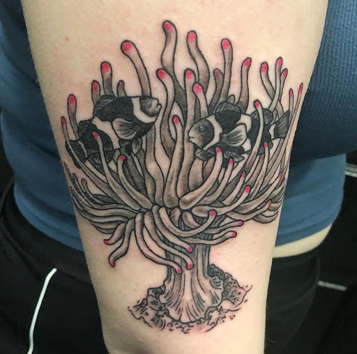 Explore flamingo tattoo ideas, creative tattoo ideas in Chattanooga, available at Standard Ink Tattoo Co