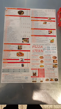 Menu / carte de Pizza Stern à Bad Wildbad
