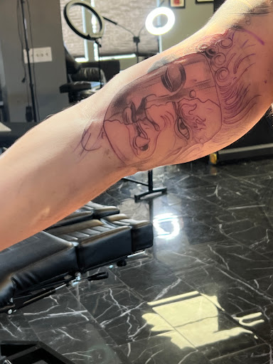 Explore hunting tattoo ideas for men, creative tattoo ideas in La Jolla, available at Bay Ink Tattoo & Piercing