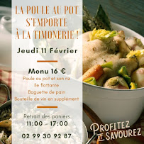 Restaurant La Timonerie à Rennes - menu / carte