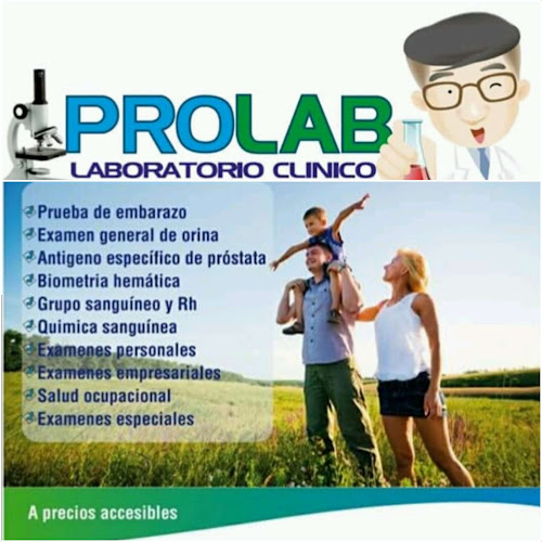 Opiniones de PROLAB Laboratorio Clínico en Quito - Laboratorio