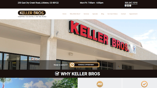Auto Repair Shop «Keller Bros. Auto Repair», reviews and photos, 250 E Dry Creek Rd, Littleton, CO 80122, USA