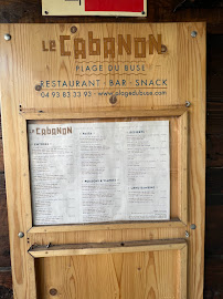 Restaurant italien Le Cabanon du Buse à Roquebrune-Cap-Martin (la carte)