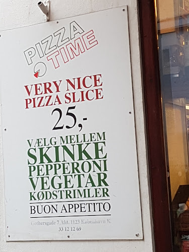 Telefonnummer for Pizzatime