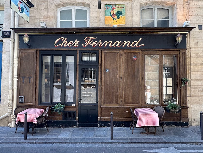 Chez Fernand Christine 75006 Paris