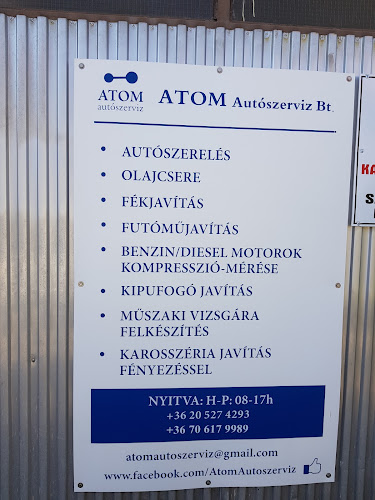 Atom Autószerviz Bt. - Pécs