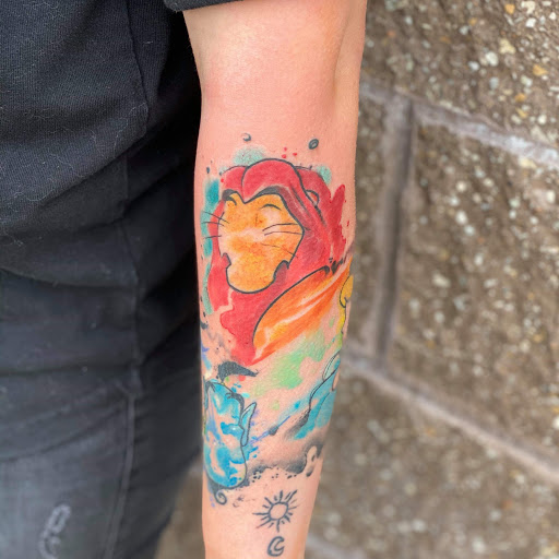 Explore dissociation tattoo ideas, creative tattoo ideas in Sullivan, available at Double Time Tattoo