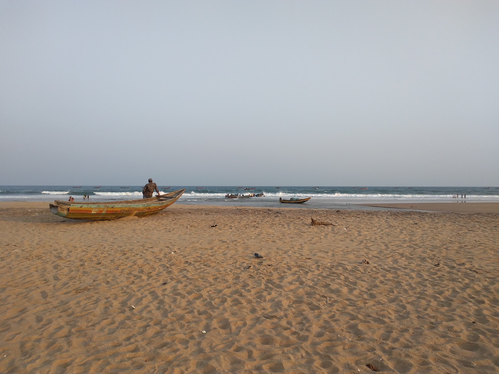 Foto van Markandi Beach wilde omgeving