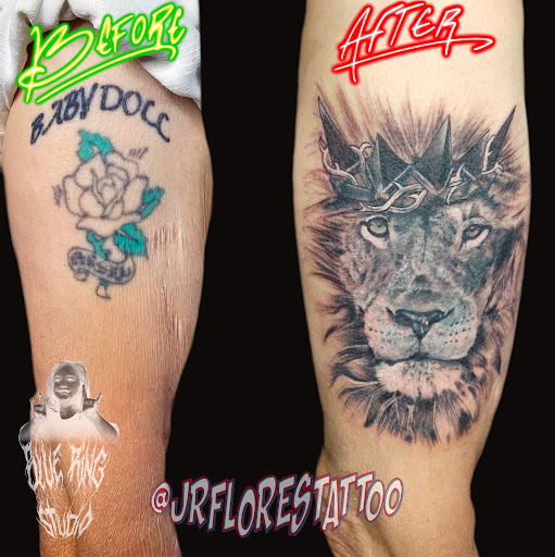 Explore gap filler tattoo filler ideas men, creative tattoo ideas in Caldwell, available at Blue Ring Studio Tattoo & Piercing