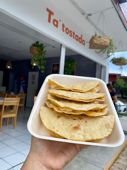 Ta’ tostada Tostadas y Tacos del sur de Jalisco