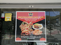 Carte du King's Pizza & Donor Pasta Alfragide à Amadora