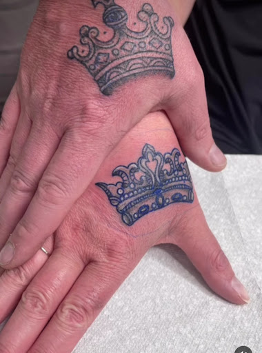 Explore maltese cross tattoo ideas, creative tattoo ideas in Belgrade, available at The Loyal Sparrow Tattoo and Piercing