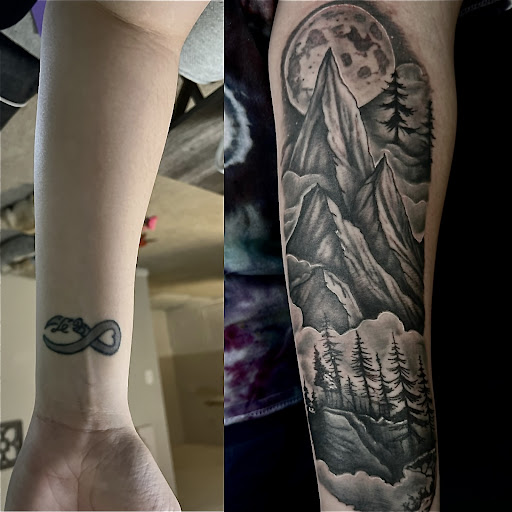 Explore betrayal tattoo ideas, creative tattoo ideas in Fort Oglethorpe, available at The Helm Tattoo & Piercing