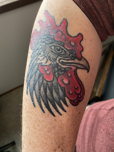 Explore tattoo ideas for thigh, creative tattoo ideas in Menomonie, available at Kindhand Tattoo