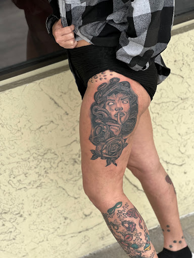 Explore surfboard tattoo ideas, creative tattoo ideas in Fort Pierce, available at Xotic Empire Tattoos