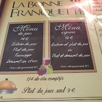 Restaurant La bonne Franquette à Cournon-d'Auvergne (la carte)