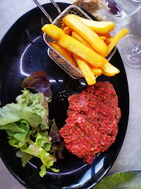 Steak tartare du Restaurant français La Renaissance à Oullins-Pierre-Bénite - n°3