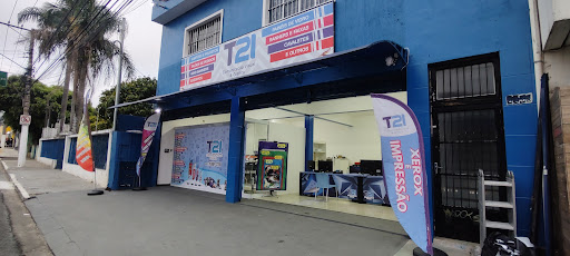 Logo da empresa - T21 Comunicação Visual & Gráfica