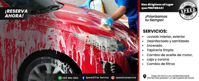 Opiniones de SPEED/CAR SERVICE en Riobamba - Servicio de lavado de coches