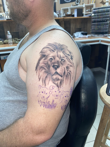 Explore hot air balloon tattoo ideas, creative tattoo ideas in Lebanon, available at Infinity Ink Tattoo and Body Piercings