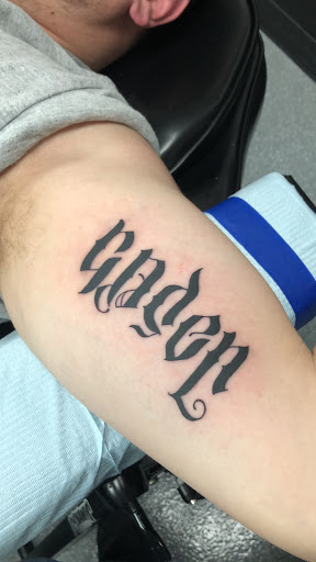 Explore hammer tattoo ideas, creative tattoo ideas in Troy, available at All In Tattoo Co.