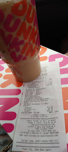 Donut Shop «Dunkin Donuts», reviews and photos, 645 Penn St, Reading, PA 19601, USA