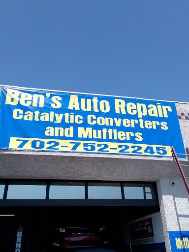 Bens Auto Repair, Catalytic Converter & Mufflers