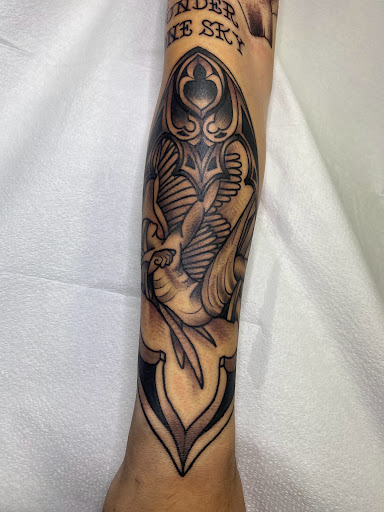 Explore birthday number tattoo ideas, creative tattoo ideas in Modesto, available at Dying Art Tattoo