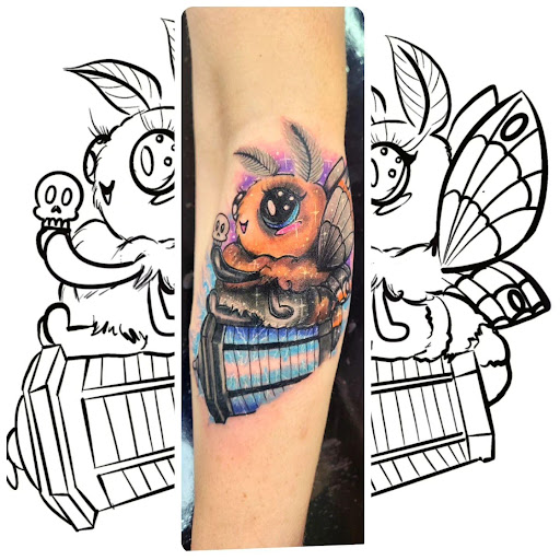 Explore naruto seal tattoo ideas, creative tattoo ideas in Kenosha, available at Kenosha Tattoo Company