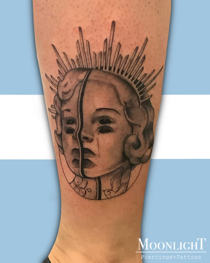 Explore tattoo ideas sun, creative tattoo ideas in Houston, available at Moonlight Piercings & Tattoos Studio