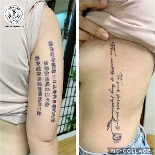 Explore music tattoo ideas, creative tattoo ideas in Seattle, available at Dragon Tattoo