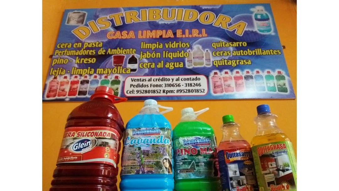 Distribuidora Casa Limpia E.I.R.L. Tacna