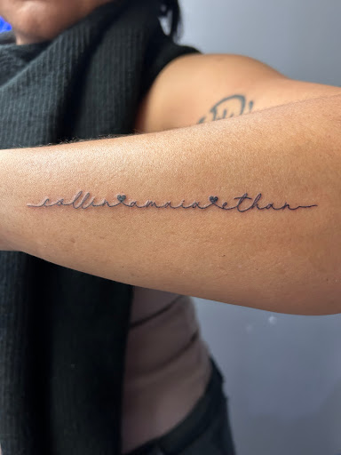 Explore leatherface tattoo ideas, creative tattoo ideas in San Antonio, available at Wicked Ways Tattoos - Stone Oak