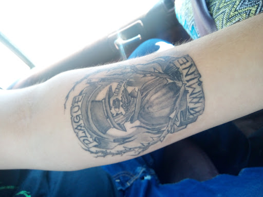 Explore cool thigh tattoo ideas, creative tattoo ideas in Pocatello, available at Into You Piercing and Tattoo
