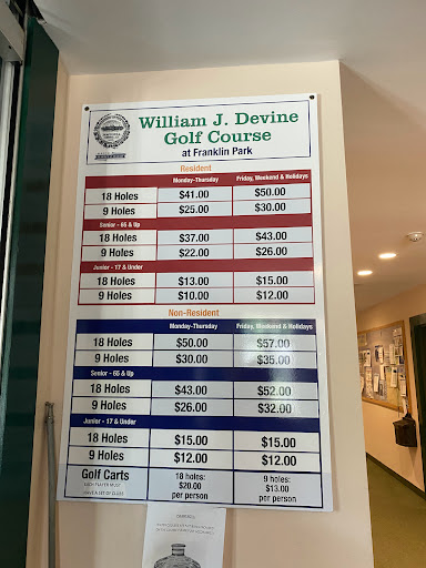Golf Course «William J. Devine Golf Course at Franklin Park», reviews and photos, 1 Circuit Dr, Dorchester, MA 02121, USA
