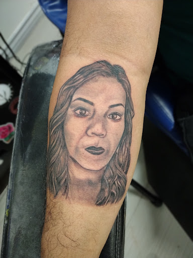 Explore small patchwork tattoo ideas, creative tattoo ideas in Los Angeles, available at One Way Tattoo Shop