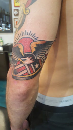 Explore nature tattoo sleeve ideas, creative tattoo ideas in Reno, available at Aces Tattoo