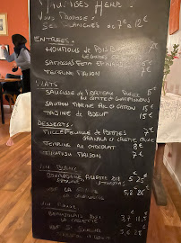 Restaurant Mauvaises Herbes / Cave à Manger à Sens carte
