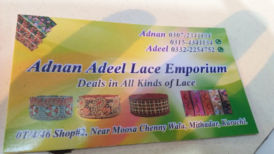 Adnan Adeel Lace Emporium