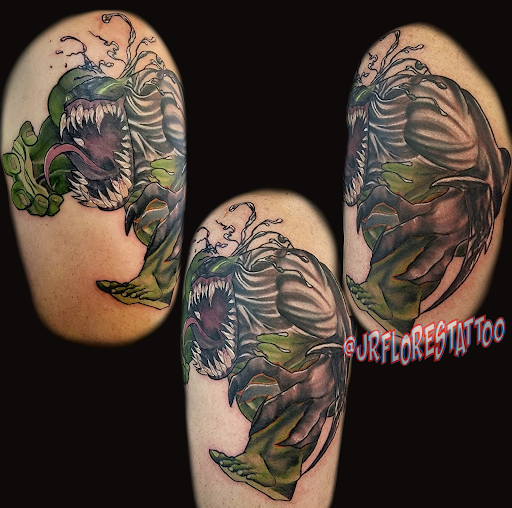 Explore beach tattoo ideas for men, creative tattoo ideas in Caldwell, available at Blue Ring Studio Tattoo & Piercing