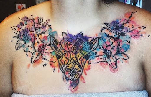 Explore forearm tattoo filler ideas, creative tattoo ideas in Benton, available at Spectrum Tattoo