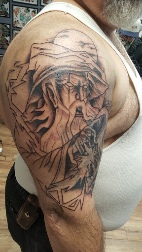 Tattoo Shop «Two Headed Dog Tattoo Studio», reviews and photos, 189 Changebridge Rd #3, Montville, NJ 07045, USA