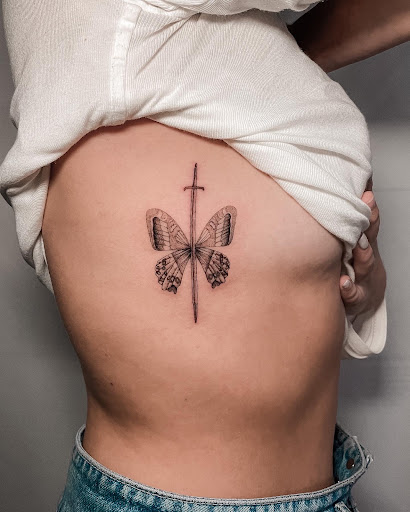 Explore catfish tattoo ideas, creative tattoo ideas in New York, available at In Due Time Tattoo