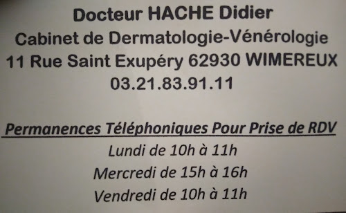 Dermatologue Dr Didier Hache Wimereux