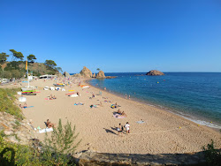 Photo de Plage de Mar Menuda avec baie spacieuse