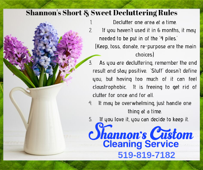 Shannon's Custom Cleaning Service