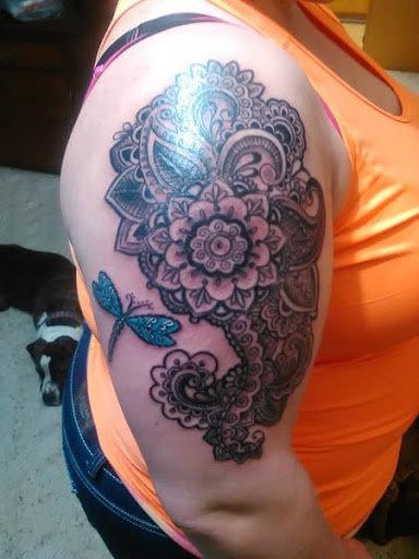Explore oshun tattoo ideas, creative tattoo ideas in Sumter, available at The Art Company llc