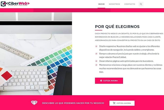 CiberWeb Diseño Web y Publicidad - Diseñador de sitios Web